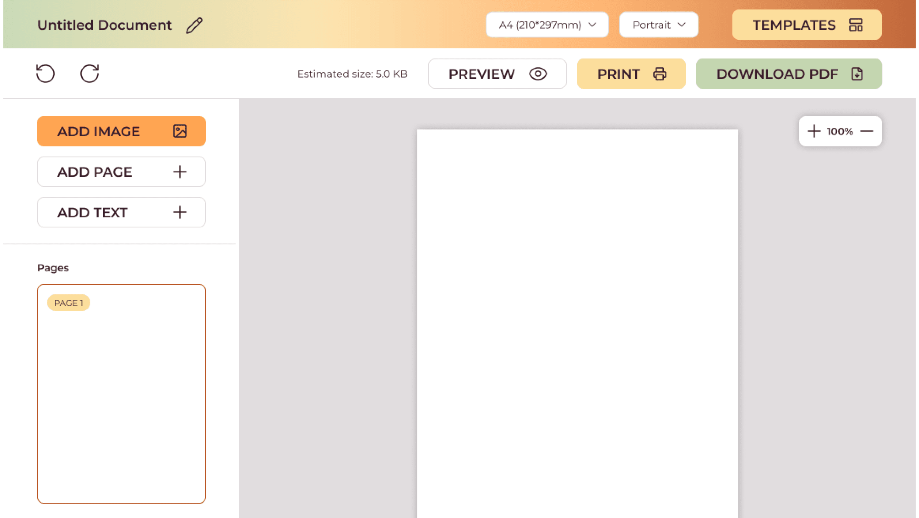 DocMosaic Desktop Interface